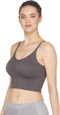TOMKOT Women Minimizer Lightly Padded Bra(Grey)