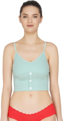 TOMKOT Women Minimizer Lightly Padded Bra(Light Blue)