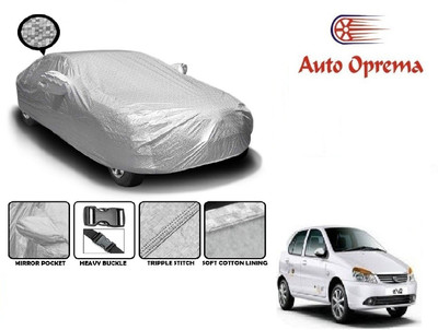 Auto Oprema Car Cover For Tata Indica eV2 (With Mirror Pockets)(Silver)