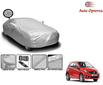 Auto Oprema Car Cover For Honda Brio (With Mirror Pockets)(Silver)