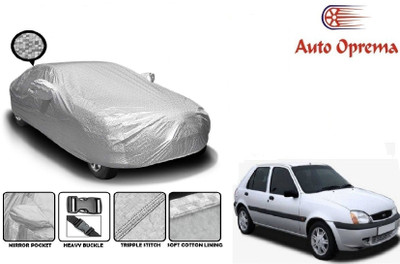 Auto Oprema Car Cover For Ford Fiesta Old (With Mirror Pockets)(Silver)