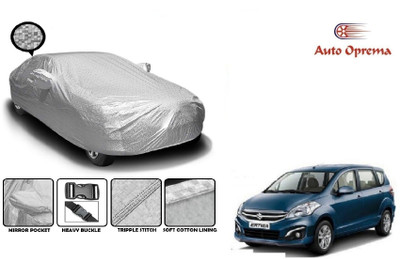 Auto Oprema Car Cover For Maruti Suzuki Ertiga (With Mirror Pockets)(Silver)