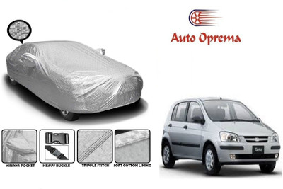 Auto Oprema Car Cover For Hyundai Getz (With Mirror Pockets)(Silver)