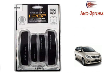 Auto Oprema Plastic Car Door Guard(Black, Pack of 4, Toyota, Innova)