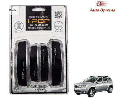Auto Oprema Plastic Car Door Guard(Black, Pack of 4, Renault, Duster)