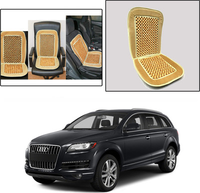 Oshotto Wooden, Velvet Car Seat Cover For Audi Q7(NA, Split Back Seat, Without Back Seat Arm Rest, 4 Seater)