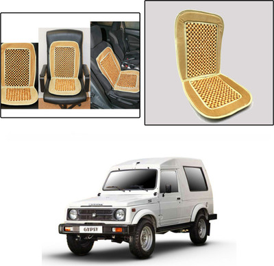 Oshotto Wooden, Velvet Car Seat Cover For Maruti Gypsy(NA, Split Back Seat, Without Back Seat Arm Rest, 4 Seater)