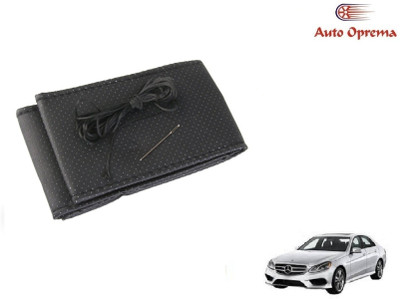 Auto Oprema Steering Cover For Mercedes Benz E250(Black, Leather)