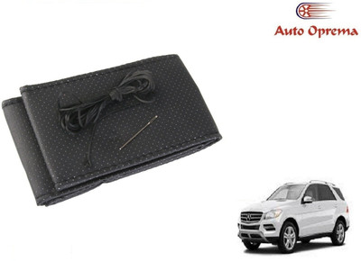 Auto Oprema Steering Cover For Mercedes Benz ML350(Black, Leather)