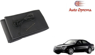 Auto Oprema Steering Cover For Mercedes Benz E280(Black, Leather)