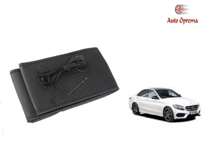 Auto Oprema Steering Cover For Mercedes Benz C250(Black, Leather)