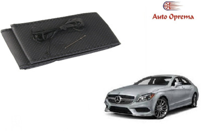 Auto Oprema Steering Cover For Mercedes Benz CLS-Class(Black, Leather)