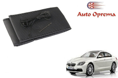 Auto Oprema Steering Cover For BMW 6 Series(Black, Leather)