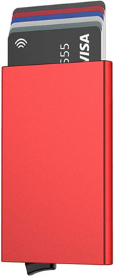 VOGARD 7 Card Holder(Set of 1, Red)