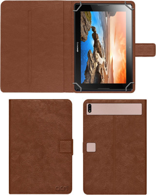 ACM Flip Cover for Lenovo Ideatab A10-70 A7600(Gold, Cases with Holder, Pack of: 1)
