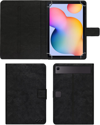 ACM Flip Cover for Samsung Galaxy Tab S6 Lite 10.4 inch(Black, Cases with Holder, Pack of: 1)