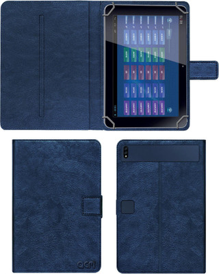 ACM Flip Cover for Iball Edu-Slide I1017(Blue, Cases with Holder, Pack of: 1)