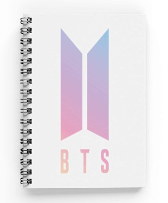 Macro BTS COLLECTION A5 Diary RULED 160 Pages(Blue)