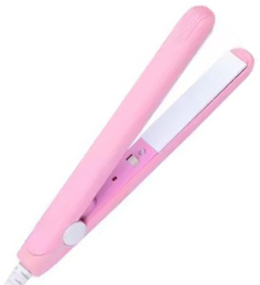 KTFC New Mini Corded hair straightner. Mini new corded Proffessional hair straightner Multicolor Hair Straightener(Pink)