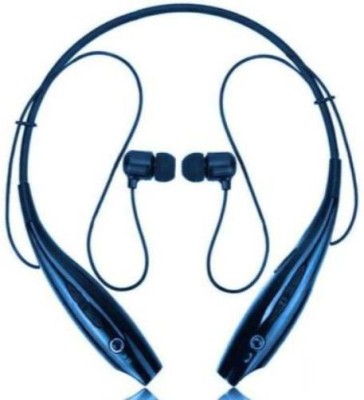 SYARA DRZ_414D_HBS 730 Neck Band Wireless Bluetooth Headset Bluetooth Headset(Black, In the Ear)