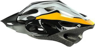 COCKATOO Medium Cycling Helmet  (White, Yellow) For Rs. 279 @ 81 %