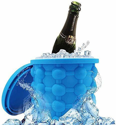 Gnosh store 0.5 L Silicone sillicon ice cube maker Ice Bucket
