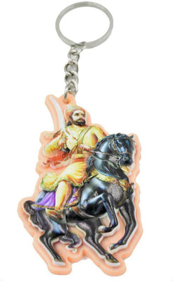 AFH Chatrapati Shivaji Maharaj Decorative Key Chain for Gifting Key Chain