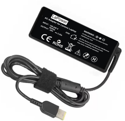 Lapower G50-70 G50-80 20V 65W Usb pin Laptop Adapter Charger (Power Cord Included) 65 W Adapter(Power Cord Included)