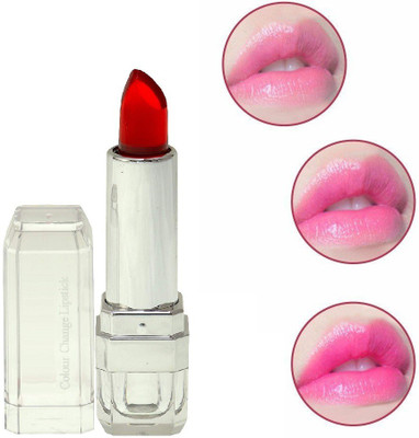 THTC 03 Color Changing Waterproof Moisturizer Lipstick(Red, 3.6 g)