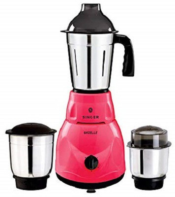 Singer SMG 503 PGT 500 Mixer Gazelle 500 Mixer Grinder (3 Jars, Multicolor)