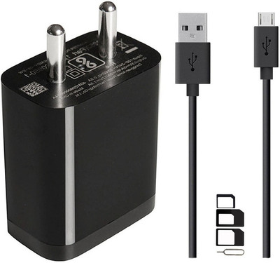 Siwi Wall Charger Accessory Combo for Honor 6X | Honor Holly 2 Plus(Black)