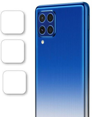 HIRDESH Back Camera Lens Glass Protector for Samsung Galaxy F62(Pack of: 3)