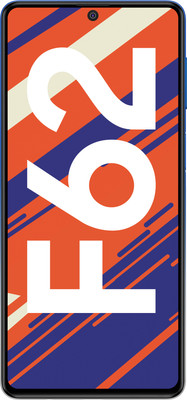 SAMSUNG Galaxy F62 (Laser Blue, 128 GB)(8 GB RAM)