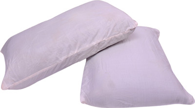 Shri Guru Foam Solid Sleeping Pillow Pack of 2(White)