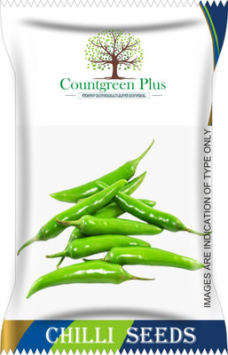 Countgreen Plus Chilli (Mirch) Vegetable Seeds Seed(200 per packet)