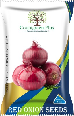 Countgreen Plus Onion Red (Naasik Pyaaj) Vegetable Seeds Seed(100 per packet)