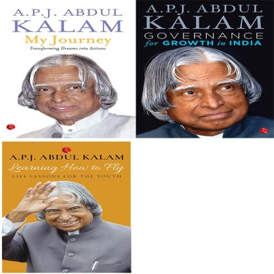 Learning How To Fly: Life Lessons For The Youth + Governance For Growth In India (Old Edition) + My Journey: Transforming Dreams Into Actions (Set Of 3 Books)(Paperback, A.P.J ABDUL KALAM)