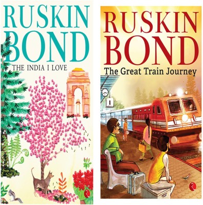 The Great Train Journey + The India I Love (Set Of 2 Books)(Paperback, RUSKIN BOND)