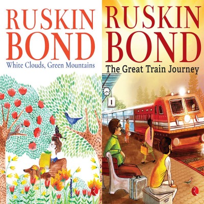 The Great Train Journey + White Clouds, Green Mountains (Set Of 2 Books)(Paperback, RUSKIN BOND)