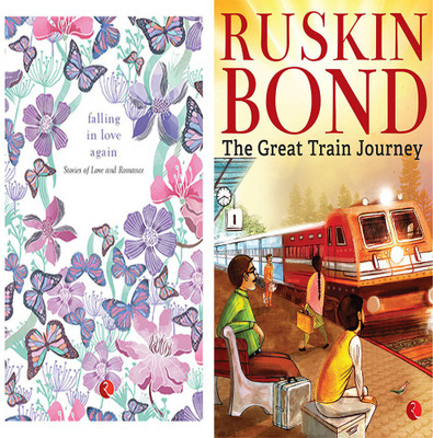 The Great Train Journey + Falling In Love Again: Stories Of Love And Romance (Set Of 2 Books)(Paperback, RUSKIN BOND) The Great Train Journey + Falling In Love Again: Stories Of Love And Romance (Set Of 2 Books)(Paperback, RUSKIN BOND)