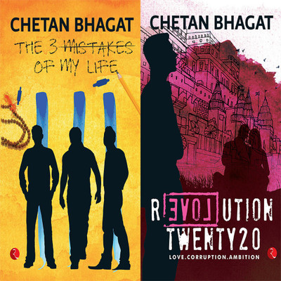 Revolution Twenty 20: Love. Corruption. Ambition + The 3 Mistakes Of My Life (Set Of 2 Books)(Paperback, CHETAN BHAGAT)