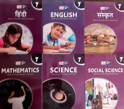 Full Marks Combo Class 7 English + Hindi + Sanskrit + Mathematics + Science + Social Science DAV Based On The Latest Taxt Book Of DAV Board(Paperback, Full Marks)