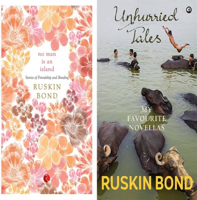 Unhurried Tales: My Favourite Novellas + No Man Is An Island (Set Of 2 Books)(Paperback, RUSKIN BOND)