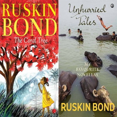 Unhurried Tales: My Favourite Novellas + The Coral Tree (Set Of 2 Books)(Paperback, RUSKIN BOND)