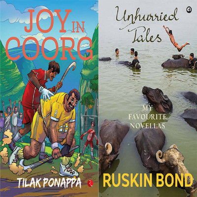 Unhurried Tales: My Favourite Novellas + Whispering In The Dark (Set Of 2 Books)(Paperback, RUSKIN BOND)