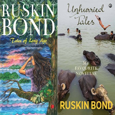 Unhurried Tales: My Favourite Novellas + Tales Of Long Ago (Set Of 2 Books)(Paperback, Ruskin Bond)