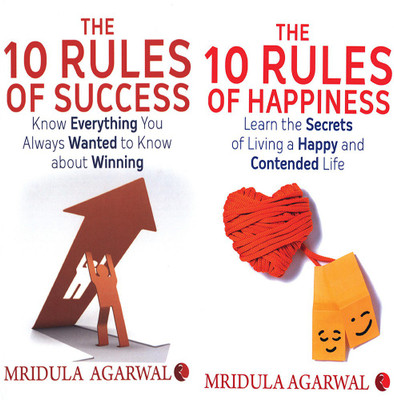 10 Rules Of Happiness + 10 Rules Of Success (Set Of 2 Books)(Paperback, Mridula Agarwal)