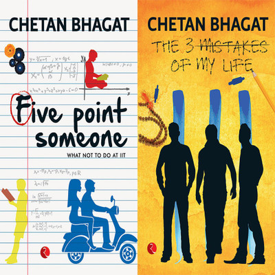 The 3 Mistakes Of My Life + Five Point Someone ; What Not To Do At IIT (Set Of 2 Books)(Paperback, CHETAN BHAGAT) The 3 Mistakes Of My Life + Five Point Someone ; What Not To Do At IIT (Set Of 2 Books)(Paperback, CHETAN BHAGAT)