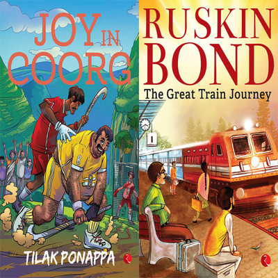 The Great Train Journey + Whispering In The Dark (Set Of 2 Books)(Paperback, RUSKIN BOND)