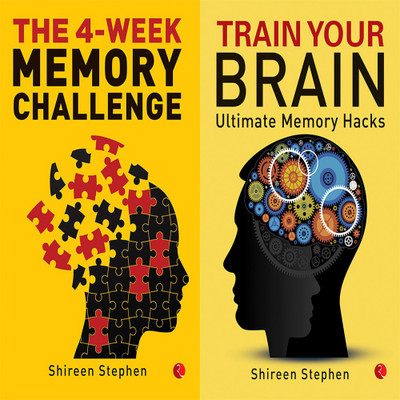 Train Your Brain + The 4-Week Memory Challenge (Set Of 2 Books)(Paperback, SHIREEN STEPHEN)